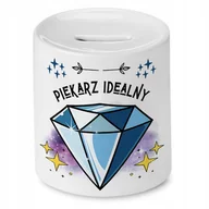 Skarbonki - Dla Piekarza Skarbonka na Urodziny na Prezent z Nadrukiem ze Zdjęciem + Opakowanie na prezent (wzór 03) - miniaturka - grafika 1