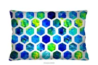 Poduszki - Kolorowa poduszka 60x40 we wzory HIRTI - miniaturka - grafika 1