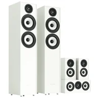 Głośniki i kolumny - Pylon Audio Pearl 25 system 5.0 – Zestaw kolumn kina domowego HIGH Gloss White - miniaturka - grafika 1