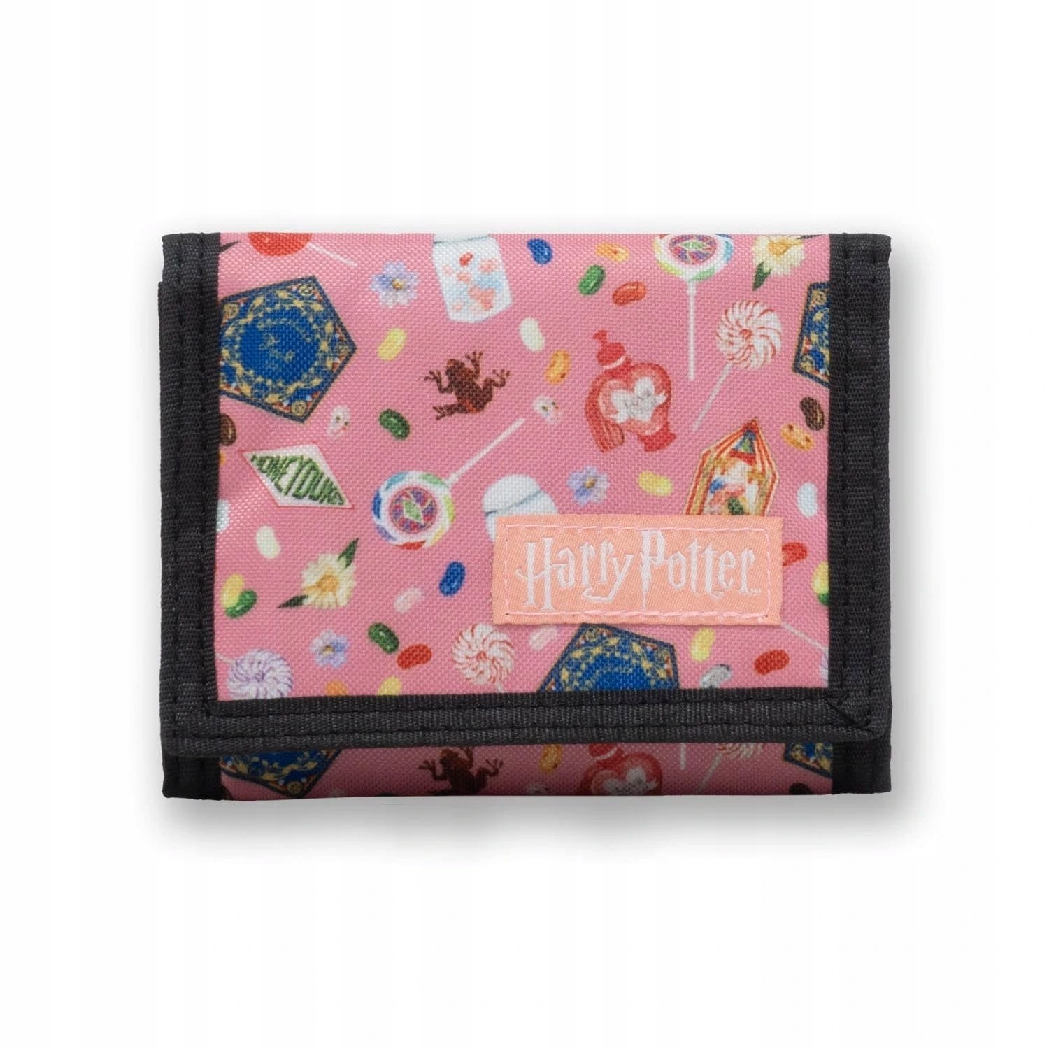 Portfel materiałowy, różowy Honeydukes, Harry Potter
