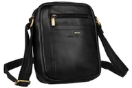 Torby męskie - Skórzana torba męska na ramię - miniaturka - grafika 1