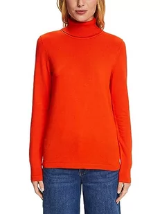 ESPRIT Sweter damski, 880 / Bright Orange, S - Swetry damskie - miniaturka - grafika 1