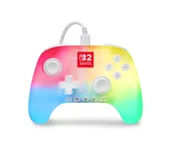 Kontrolery gier na PC - PowerA Advantage Wired Controller Lumectra White do Nintendo Switch 2 Przewodowy - miniaturka - grafika 1