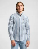 Koszule męskie - LEE BUTTON DOWN ORION STRIPE 112363894 L - miniaturka - grafika 1