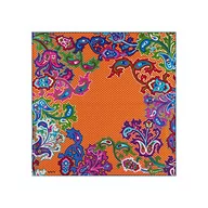 Apaszki i szaliki damskie - Roeckl Damski szalik Paisley Illusion 53x53 modny szal, Tangerine, One Size, Tangerine, jeden rozmiar - miniaturka - grafika 1