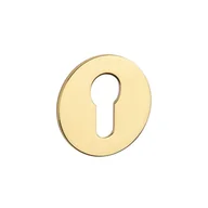 Szyldy i rozety - Rozeta Oval 1711 Złoty Poler Pvd Wkł - miniaturka - grafika 1