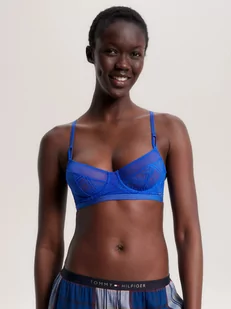 Biustonosz bandeau Tommy Hilfiger UW0UW04860C66 75C Granatowy (8720645422686) - Biustonosze - miniaturka - grafika 1