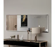 Lustra - Lustro ścienne TRIO 120x40 cm chrom - miniaturka - grafika 1