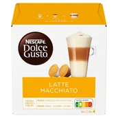 Kawa w kapsułkach i saszetkach - Nescafe DOLCE GUSTO DOLCE GUSTO Latte Macchiato 16 kapsułek - miniaturka - grafika 1