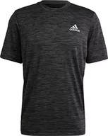Koszulki męskie - Adidas HF5927 TEE M T-shirt męski czarny S - miniaturka - grafika 1