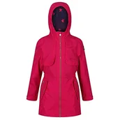 Kurtki i płaszcze dla dziewczynek - Regatta Unisex dzieci Tarana wodoodporna oddychająca w pełni wyściełana parka z odblaskowymi wykończeniami kurtki wodoodporna powłoka Księżna 3XL - miniaturka - grafika 1