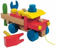 Klocki - 90101 Drewniana ciężarówka do samodzielnego montażu - miniaturka - grafika 1