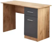 Biurka - Biurko Halmar Elmo Dąb wotan / Antracyt - miniaturka - grafika 1