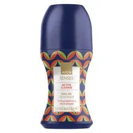 Dezodoranty i antyperspiranty dla kobiet - Avon, Active Cleanse Dezodorant Kulka, Grapefruit Czarny Pieprz, 50 Ml - miniaturka - grafika 1