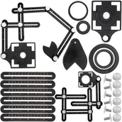 Narzędzia glazurnicze - Przymiar znacznik szablon wzornik otworów do płytek FALON-TECH - miniaturka - grafika 1