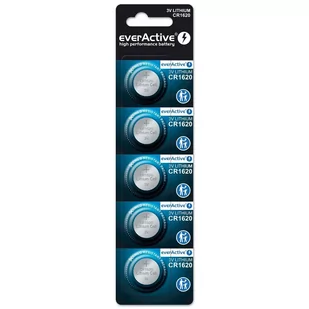 5 x bateria litowa mini everActive CR1620 - Baterie i akcesoria - miniaturka - grafika 2