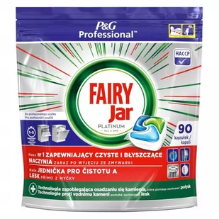 FAIRY Kapsułki do zmywarki P&G Prof.Platinum 90szt - Płyny do naczyń - miniaturka - grafika 1