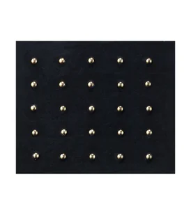 Peggy Sage Ozdoby do paznokci - metal studs - gold - 25 szt. ( ref. 148273) - Ozdoby do paznokci - miniaturka - grafika 1