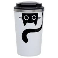 Kubki termiczne - Kubek Termiczny, Purrrfect School, Kot, 360 ml - miniaturka - grafika 1