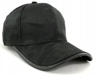 Czapki i chusty sportowe męskie - Czapka Z Daszkiem Bejsbolówka Damska Czarna Moro - miniaturka - grafika 1
