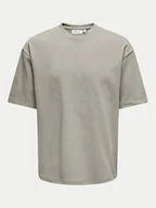 Koszulki męskie - Only & Sons T-Shirt Caspian 22031940 Beżowy Authentic Fit - miniaturka - grafika 1