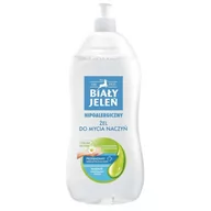 Środki do kuchni i łazienki - Pollena Biały Jeleń Hipoalergiczny Żel Do Mycia Naczyń Rumianek Alantoina 1L - miniaturka - grafika 1