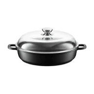 Brytfanny - Ambition MAGNAT BRYTFANNA PATELNIA Z POKRYWĄ 26 CM ALUMINIUM CZARNA 84523 84523 - miniaturka - grafika 1