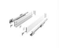 Moda i Uroda OUTLET - GTV System szuflad AXIS PRO I biały I nośność do 40 kg I Soft-Close I swobodny dostęp I szerokość: 350 mm I wysokość: 86 mm I PB-AXISPRO-KPL350A1 - miniaturka - grafika 1