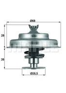 Termostaty - Termostat, płyn chłodzący Mahle TX 75 80D - miniaturka - grafika 1