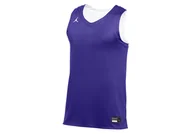 Koszulki męskie - Nike Air Jordan Practice Basketball Jersey Purple - miniaturka - grafika 1