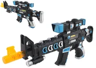 Zabawki militarne - Karabi zabawkowy dla dzieci światło dźwięk - miniaturka - grafika 1