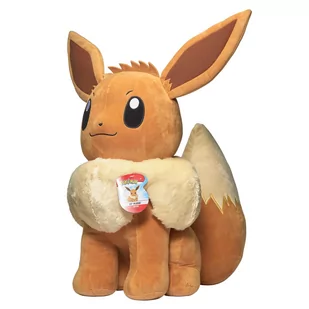 Pokemon Pokemon 37184 Pluche  Eevee 61 cm, brązowy 37184 - Maskotki i pluszaki - miniaturka - grafika 2