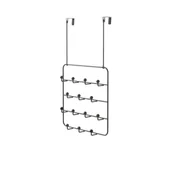 Wieszaki i stojaki - UMBRA wieszak ścienny ESTIQUE czarny orzech - miniaturka - grafika 1