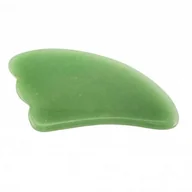 Akcesoria medycyny naturalnej - Jadeitowy przyrząd do Gua Sha i scrapingu - Trójkąt - Wschód - miniaturka - grafika 1