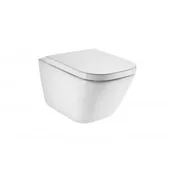 Miski WC - Roca A34647LS00 GAP SQUARE Miska WC podwieszana Rimless Supraglaze$301 - miniaturka - grafika 1