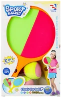 Zabawki i gry sportowe - Mega Creative, Rakietki do gry z akcesoriami, 488929 - miniaturka - grafika 1