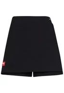 Spodenki damskie - FILA Torgau Skirt szorty dziewczęce tenisowe, czarny, 158/164 cm - miniaturka - grafika 1