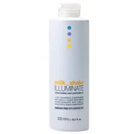 Farby do włosów i szampony koloryzujące - Milk Shake, Illuminate Lightening Oil, Odżywczy Olejek Rozjaśniający o 3-4 Tony, Bez Amoniaku, 300ml - miniaturka - grafika 1