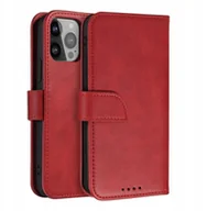 Etui i futerały do telefonów - Etui Magnet Case z klapką do Samsung Galaxy S25 - czerwone - miniaturka - grafika 1