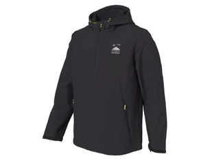 CRIVIT Kurtka softshell męska (XL (56/58), Czarny) - Kurtki i kamizelki sportowe męskie - miniaturka - grafika 1