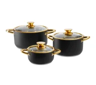 Garnki - Ambition Royal Steel Indukcja Stal nierdzewna 6 elementów - miniaturka - grafika 1