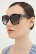 Okulary przeciwsłoneczne - VOGUE okulary przeciwsłoneczne damskie kolor czarny 0VO5553S - Vogue - miniaturka - grafika 1