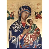 Religia i religioznawstwo - Petrus Obraz z modlitwą do Matki Bożej Nieustającej... praca zbiorowa - miniaturka - grafika 1