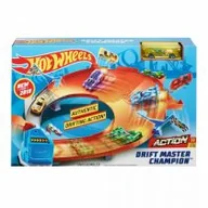 Tory, garaże, parkingi - Mattel Rywalizacja Mistrzow Szy bki Tor Wyscigowy GXP-720511 - miniaturka - grafika 1