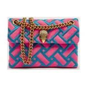 Torebki damskie - Kurt Geiger Torebka na ramię MINI KENSINGTON | zamsz - miniaturka - grafika 1