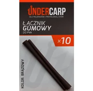 Inne akcesoria dla wędkarzy - Undercarp Łącznik gumowy do Pva brązowy - 10szt. - miniaturka - grafika 1