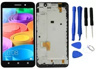 Części serwisowe do telefonów - LCD + Dotyk Huawei Honor 4X Black CHE2-L11 Ramka - miniaturka - grafika 1