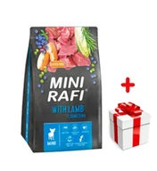 Sucha karma dla psów - DOLINA NOTECI Rafi Mini  karma sucha dla psa z jagnięciną 3kg - miniaturka - grafika 1