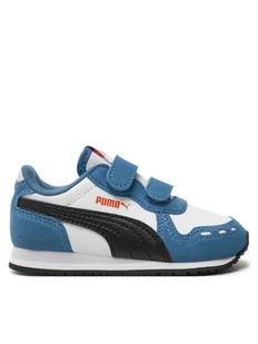 Puma Sneakersy Cabana Racer Sl 20 V Inf 383731 Biały - Buty dla dziewczynek - miniaturka - grafika 1