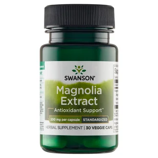 SWANSON Health Products Magnolia Lekarska 200 mg 30 kapsułek - Suplementy naturalne - miniaturka - grafika 1